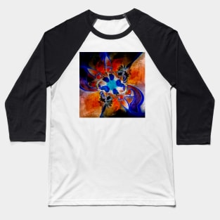 Flower Baseball T-Shirt